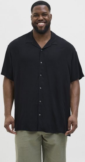 Jack & Jones Jeff Resort Shirt Black - Ingek - Ingek 2XL-10XL