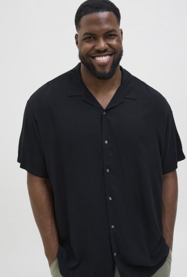 Jack & Jones Jeff Resort Shirt Black - Ingek - Ingek 2XL-10XL