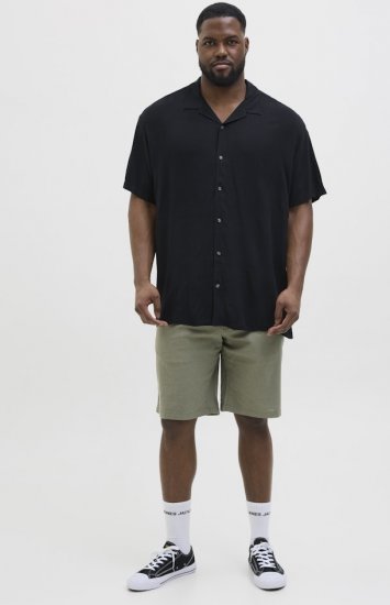 Jack & Jones Jeff Resort Shirt Black - Ingek - Ingek 2XL-10XL