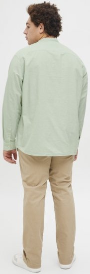 Jack & Jones Breeze Poplin Long Sleeve Shirt Iceberg Green - Ingek - Ingek 2XL-10XL