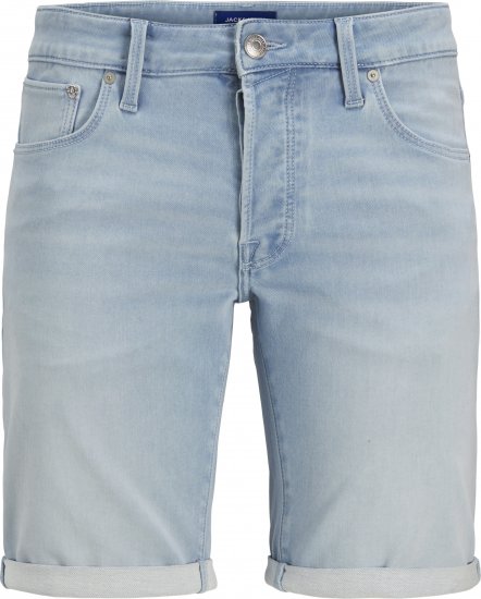 Jack & Jones Rick Icon I.K. Shorts Blue Denim - Rövidnadrág - Nagyméretű Rövidnadrág W40-W60