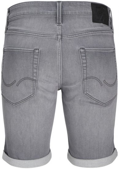 Jack & Jones Rick Icon I.K. GE 063 Shorts Grey Denim - Rövidnadrág - Nagyméretű Rövidnadrág W40-W60