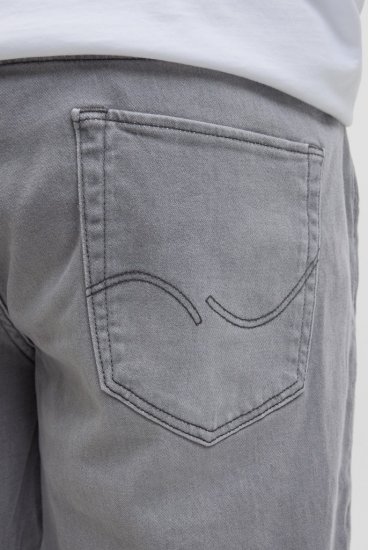 Jack & Jones Rick Icon I.K. GE 063 Shorts Grey Denim - Rövidnadrág - Nagyméretű Rövidnadrág W40-W60