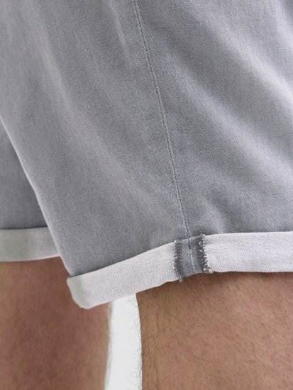 Jack & Jones Rick Icon I.K. GE 063 Shorts Grey Denim - Rövidnadrág - Nagyméretű Rövidnadrág W40-W60