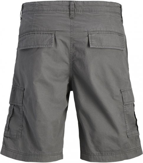 Jack & Jones Cole Mateo Cargo Shorts Castlerock - Rövidnadrág - Nagyméretű Rövidnadrág W40-W60