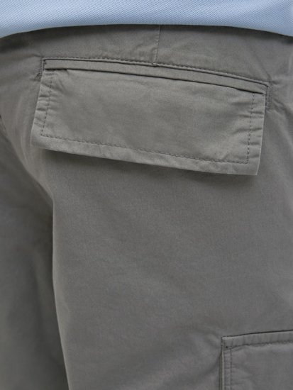 Jack & Jones Cole Mateo Cargo Shorts Castlerock - Rövidnadrág - Nagyméretű Rövidnadrág W40-W60
