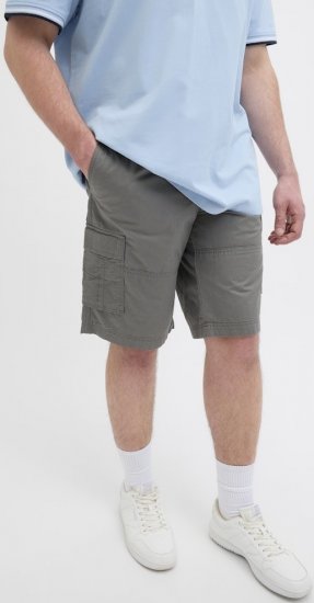 Jack & Jones Cole Mateo Cargo Shorts Castlerock - Rövidnadrág - Nagyméretű Rövidnadrág W40-W60