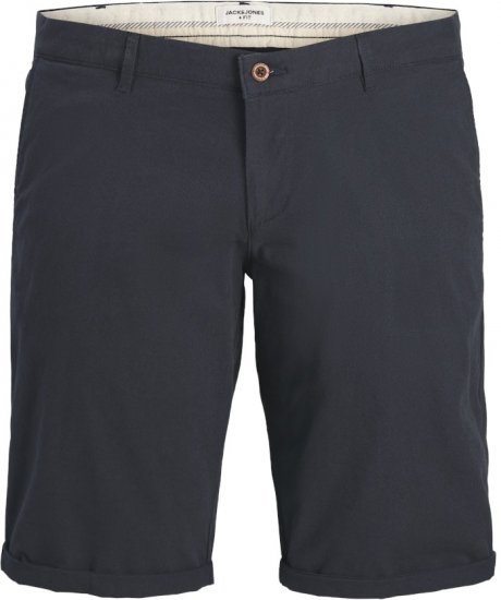 Jack & Jones Marco Erik Chino Shorts Navy Blazer - Rövidnadrág - Nagyméretű Rövidnadrág W40-W60