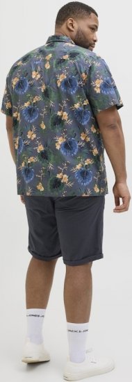 Jack & Jones Marco Erik Chino Shorts Navy Blazer - Rövidnadrág - Nagyméretű Rövidnadrág W40-W60