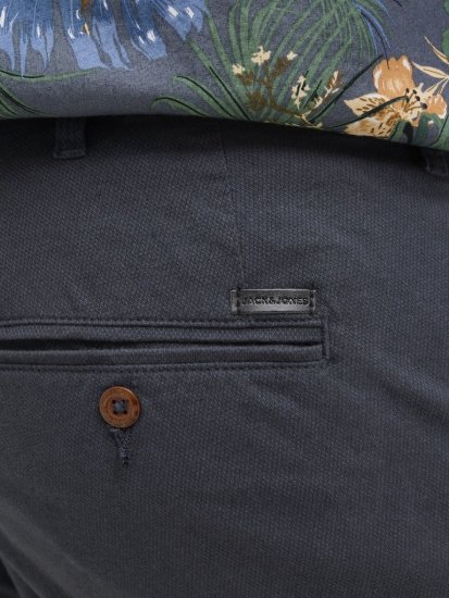 Jack & Jones Marco Erik Chino Shorts Navy Blazer - Rövidnadrág - Nagyméretű Rövidnadrág W40-W60