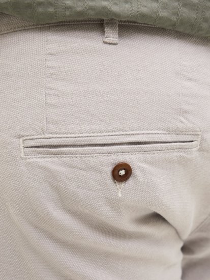 Jack & Jones Marco Erik Chino Shorts Grey - Rövidnadrág - Nagyméretű Rövidnadrág W40-W60