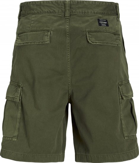 Jack & Jones Karl Avery Cargo Shorts Green - Rövidnadrág - Nagyméretű Rövidnadrág W40-W60