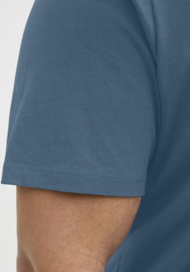 Jack & Jones Hawaii Shape Crew Neck T-Shirt Blue - Pólók - Nagyméretű pólók - 2XL-14XL