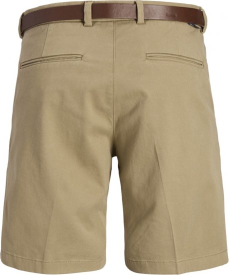 Jack & Jones Marco Franco Chino Shorts Brown - Rövidnadrág - Nagyméretű Rövidnadrág W40-W60