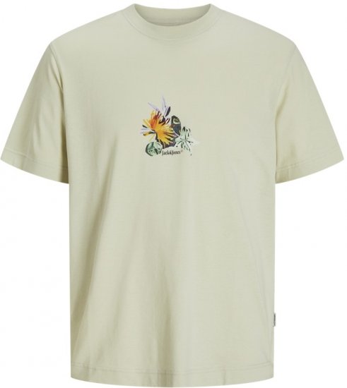 Jack & Jones Varenna Crew Neck T-Shirt Green - Pólók - Nagyméretű pólók - 2XL-14XL