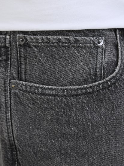 Jack & Jones Tony Original Denim Shorts Black - Rövidnadrág - Nagyméretű Rövidnadrág W40-W60