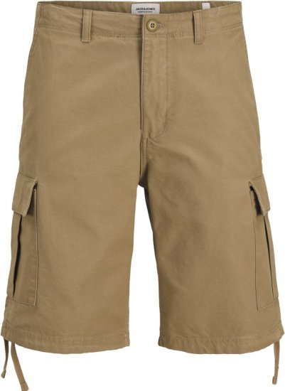 Jack & Jones Cole Barkley Cargo Shorts Brown - Rövidnadrág - Nagyméretű Rövidnadrág W40-W60