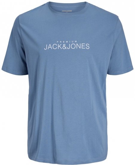 Jack & Jones Lavance Crew Neck T-Shirt Light Blue - Pólók - Nagyméretű pólók - 2XL-14XL
