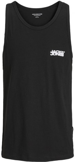 Jack & Jones Sago Tank Top Black - Pólók - Nagyméretű pólók - 2XL-14XL