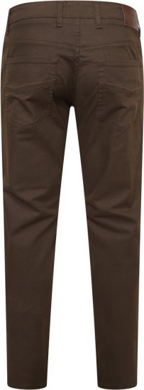 Kam Jeans 265 5 Pocket Weave Stretch Pants Brown - Farmer & nadrág - Farmer és nadrág - W40-W70