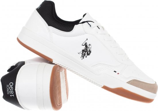 U.S. POLO ASSN. Steve - Men's Sneakers White - Férfi cipők 40-52 - 