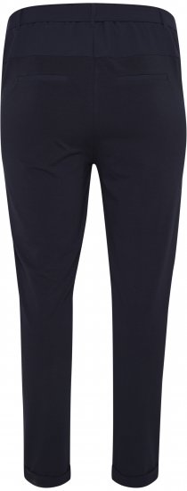 Kaffe Curve Jia Öves nadrág Éjféli tengerkék - Női Farmer & Nadrágok Nagy Méretekben – Plus Size - 