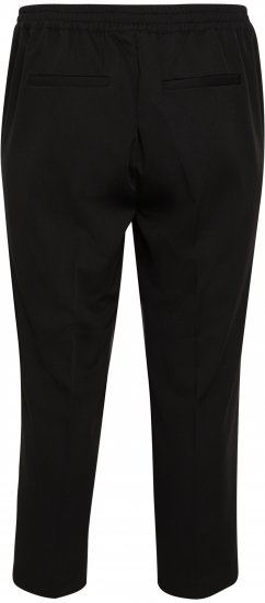 Kaffe Curve Sakira Rövidített nadrág Mélyfekete - Női Farmer & Nadrágok Nagy Méretekben – Plus Size - 