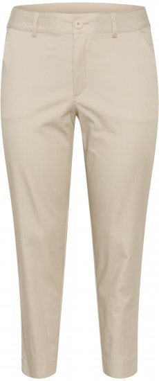 Kaffe Curve Leana Chino 7/8 Nadrág Tollszürke - Női Farmer & Nadrágok Nagy Méretekben – Plus Size - 