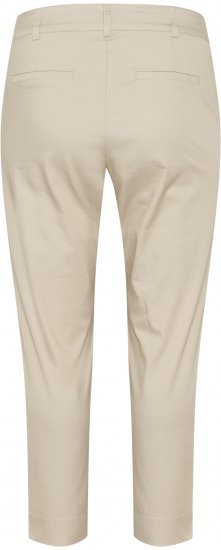 Kaffe Curve Leana Chino 7/8 Nadrág Tollszürke - Női Farmer & Nadrágok Nagy Méretekben – Plus Size - 