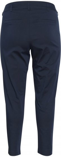 Kaffe Curve Leana Chino 7/8 Nadrág Éjféli Tengerészkék - Női Farmer & Nadrágok Nagy Méretekben – Plus Size - 