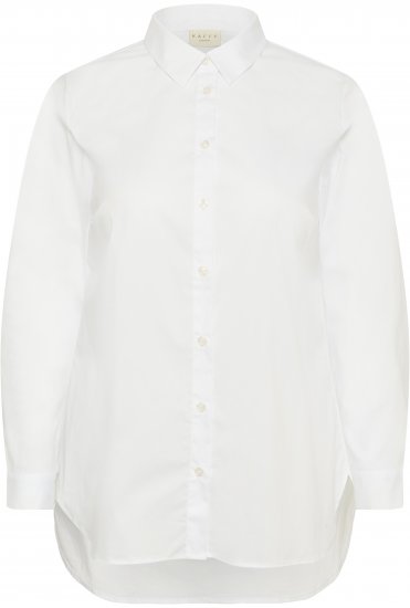 Kaffe Curve Laina Shirt Optical White - Ingek - 