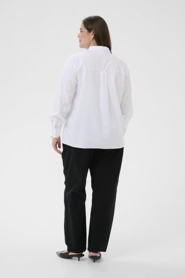 Kaffe Curve Janni Shirt Optical White - Ingek - 