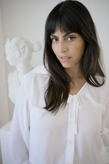 Kaffe Curve Gina Shirt White - Ingek - 