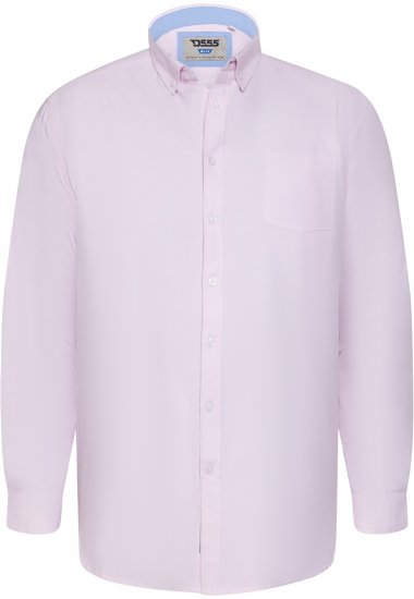 D555 Richard Oxford Ing Hosszú Ujjú TALL Rózsaszín - TALL ingek - 