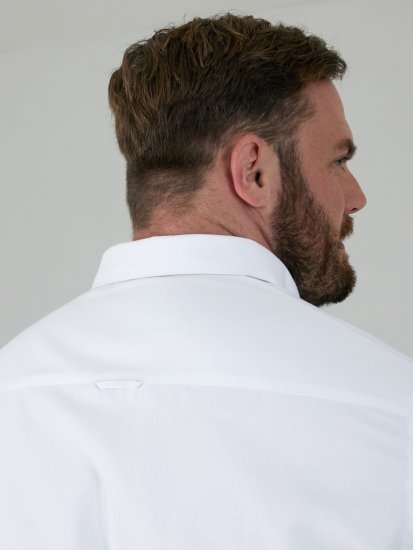 D555 Richard Oxford Ing Hosszú Ujjú TALL Fehér - TALL ingek - 