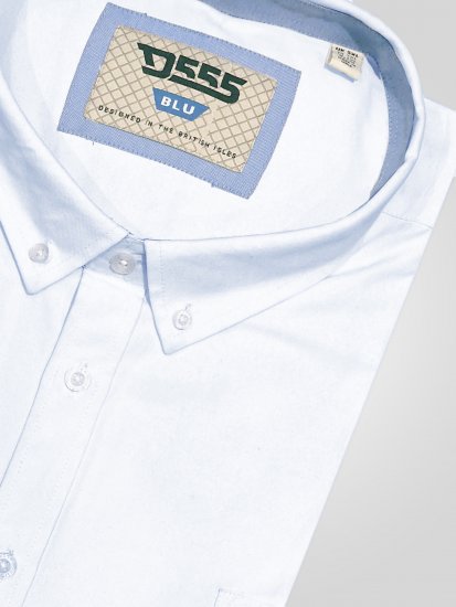 D555 Richard Oxford Ing Hosszú Ujjú TALL Fehér - TALL ingek - 