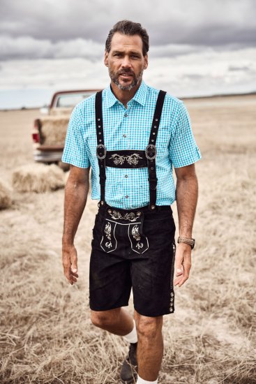 JP1880 Shirt Traditional Short Sleeve Turquoise - Ingek - Ingek 2XL-10XL