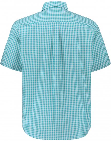 JP1880 Shirt Traditional Short Sleeve Turquoise - Ingek - Ingek 2XL-10XL