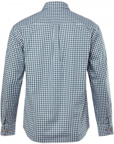 JP1880 Shirt Checked Traditional Long Sleeve Jade - Alkalmi ruházat - Ünnepi ruházat – Ünnepelj stílusosan és kényelmesen