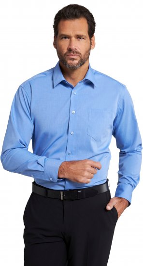JP1880 Shirt Business Comfort Fit Light Blue TALL - FÉRFIRUHÁZAT MT-6XLT - TALL-méretek