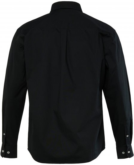 JP1880 Shirt Long Sleeve Modern Fit Black TALL - FÉRFIRUHÁZAT MT-6XLT - TALL-méretek