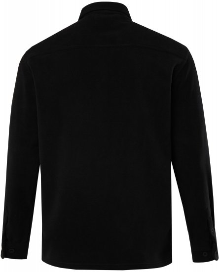 JP1880 Overshirt Fleece Long Sleeve Black TALL - FÉRFIRUHÁZAT MT-6XLT - TALL-méretek
