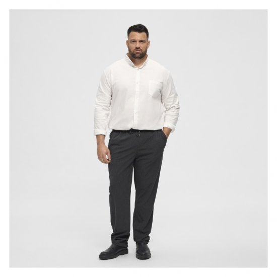 North Latitude Oxford Shirt White - Ingek - Ingek 2XL-10XL