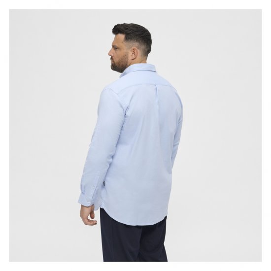 North Latitude Oxford Shirt Light Blue - Ingek - Ingek 2XL-10XL