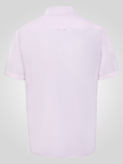 D555 James Oxford Ing Rövid Ujjú TALL Rózsaszín - TALL ingek - 