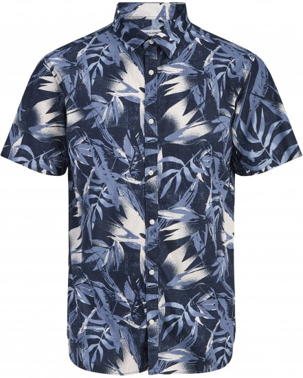 Jack & Jones Honolulu Short Sleeve Resort Shirt - Rövid-ujjú ingek - Férfi rövid ujjú ingek