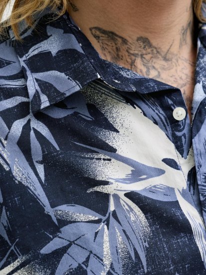 Jack & Jones Honolulu Short Sleeve Resort Shirt - Rövid-ujjú ingek - Férfi rövid ujjú ingek