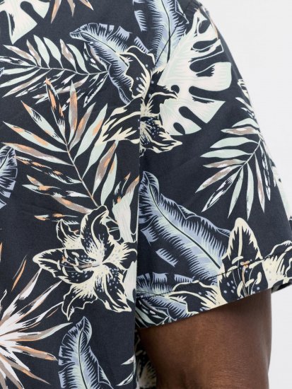 Jack & Jones Honolulu Short Sleeve Resort Shirt Black - Ingek - Ingek 2XL-10XL