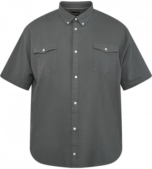 North Latitude 61306 Rövid Ujjú Ingdzseki Sötétzöld - Ingek - Ingek 2XL-10XL