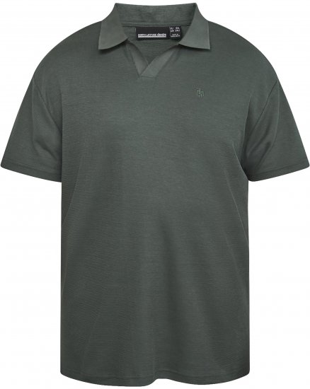 North Latitude 61346 V-nyakú Póló Sötétzöld - Pólóingek - Galléros Pólók 2XL-8XL - Pólóingek 2XL-8XL